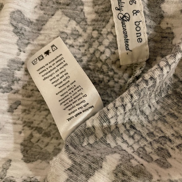 Rag & Bone - cotton Tee - Picture 3 of 5